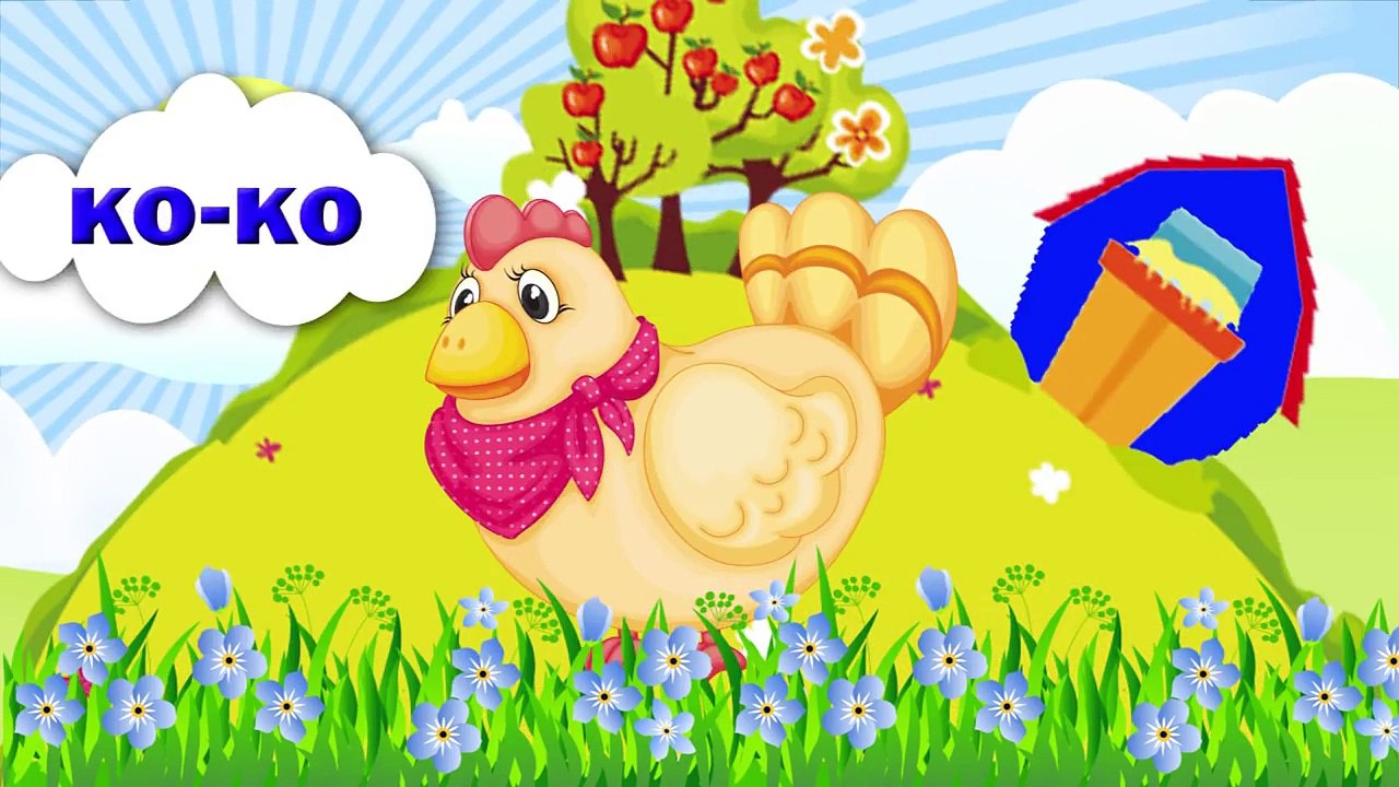 Как говорят животные. Цыпленок Piu-piu на русск...