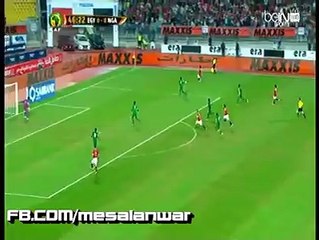 مباراة مصر ونيجيريا 1-0 تسدسده خطيره من الننى  29-3-2016