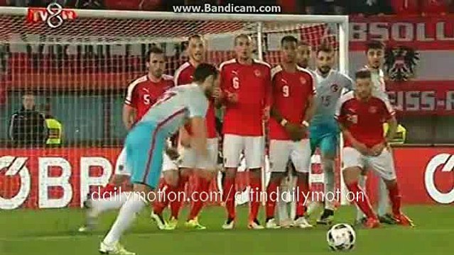 Hakan Çalhanoğlu Amazing Free Kick Goal HD - Austria 1-1 Turkey - 29.03.2016