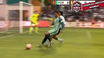 Cristiano Ronaldo Amazing Nutmeg and Skills Portugal vs Belgium 2016