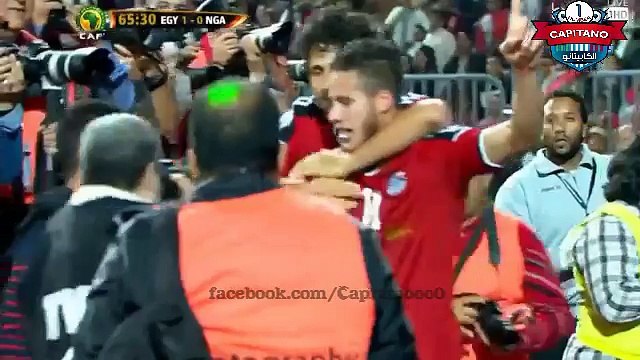 اهداف مبارة مصر و نيجيريا هدف رمضان صبحي في نيجيريا