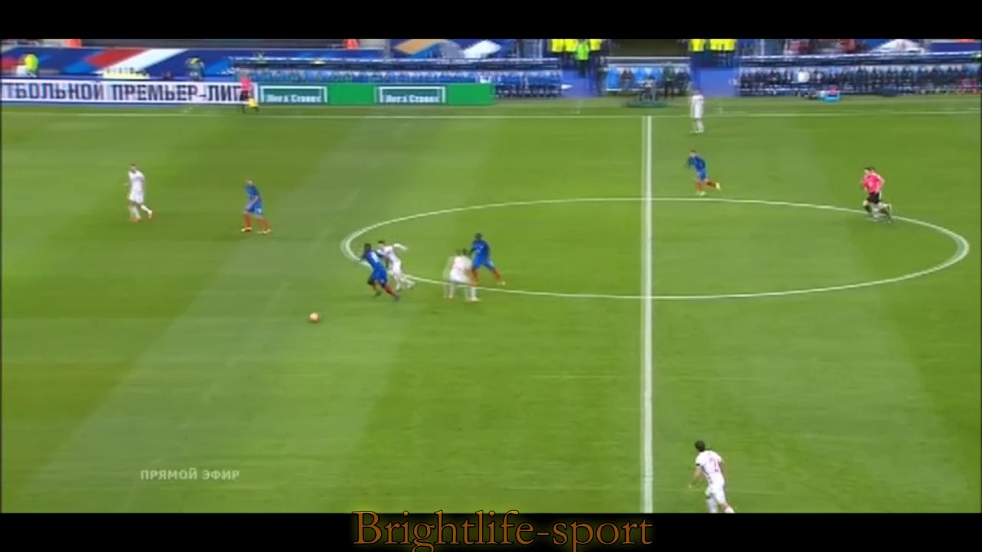 ⁣France 1-0 Russia.Goal : Kant N'Golo (March 29, 2016 , a friendly match )