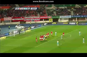 Hakan Calhanoglu Free kick goal 1-1 vs Austria