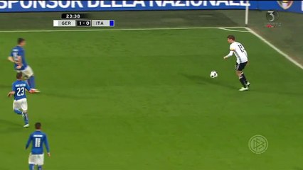 1-0 Toni Kroos Goal International  Friendly - 29.03.2016, Germany 1-0 Italy