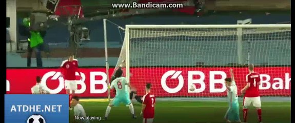 Calhanoglu GOAL Austria 1-1 Turkey 29-03-2016