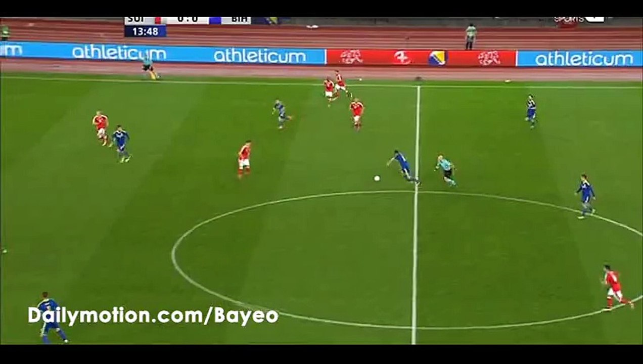 Edin Dzeko Goal HD - Switzerland 0-1 Bosnia & Herzegovina - 29-03-2016 Friendly
