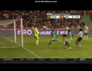 Cristiano Ronaldo goal | Portugal 2 - 0 Belgium - 29/03/2015