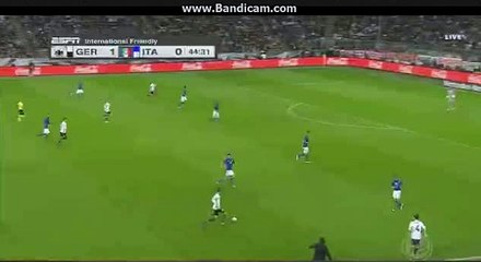 Gotze Goal 2-0 Germany vs Italy 29.03.2016 HD