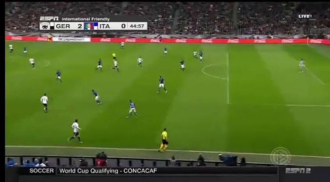 2-0 Mario Gotze Goal HD - Germany 2-0 Italy - 29.03.2016 HD