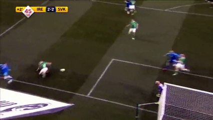 Own Goal Paul McShane ~Ireland 2-2 Slovakia~