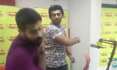 Shocking ! Arjun Kapoor slaps Radio RJ for asking question