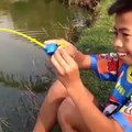 Mancing Ikan Ga Perlu Dengan Peralatan Mancing Mahal