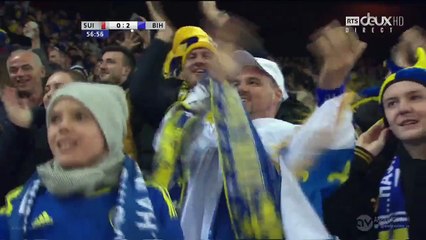 0-2 Miralem Pjaniu0107 Goal International  Friendly - 29.03.2016, Switzerland 0-2 Bosnia-Herzegovina