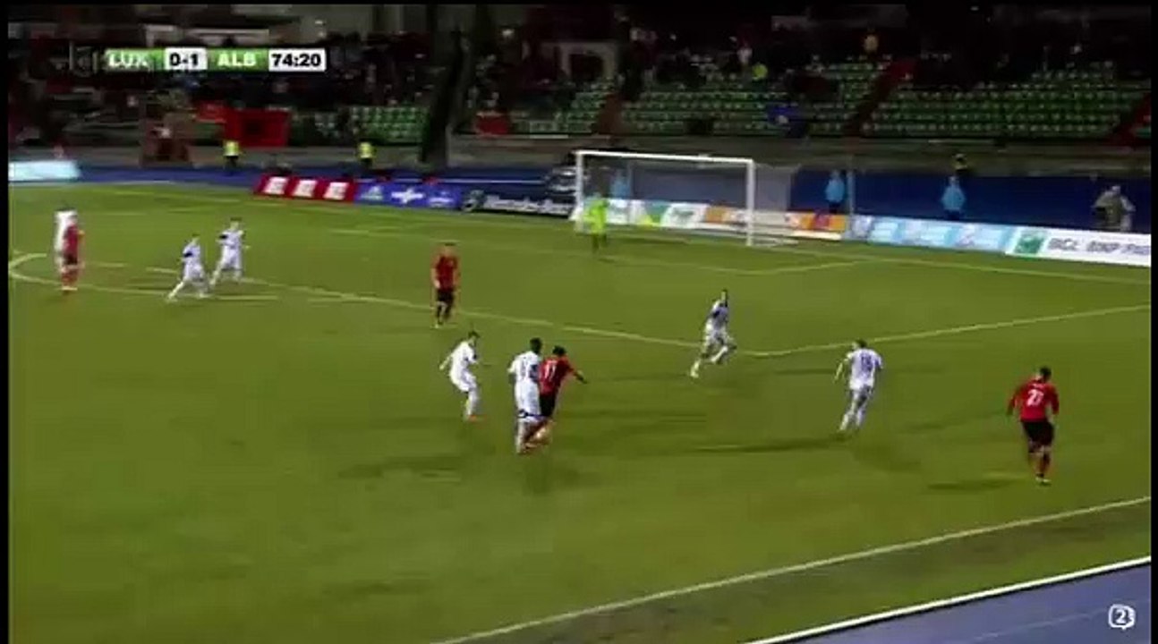 0-2 Sokol Cikalleshi Goal HD - Luxembourg 0-2 Albania - 29.03.0216 HD