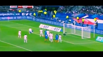 France vs Russia 2-0 (2016) André-Pierre Gignac GOAL