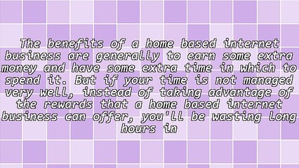 Be More Productive With Your Home Based Internet Business