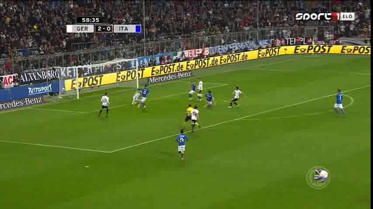 Jonas Hector Goal HD - Germany 3-0 Italy - 29-03-2016 Friendly Match