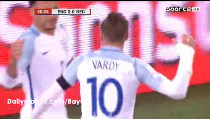 Jamie Vardy Goal HD - England 1-0 Netherlands - 29-03-2016 Friendly Match