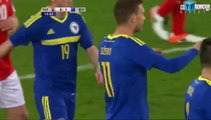 Edin Dzeko Goal 0 Switzerland 0 - 1 Bosnia-Herzegovina 29.03.2016