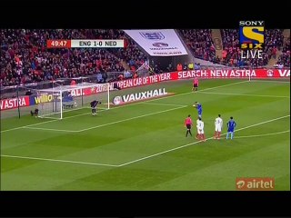 1-1 Vincent Janssen Penalty Goal HD - England v. Netherlands - 29.03.2016
