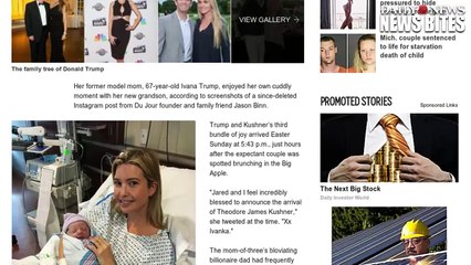 Ivanka Trump And Husband Jared Kushner Bring Home Baby Boy