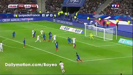 Alexandr Kokorin Goal - France 2-1 Russia - 29.03.2016