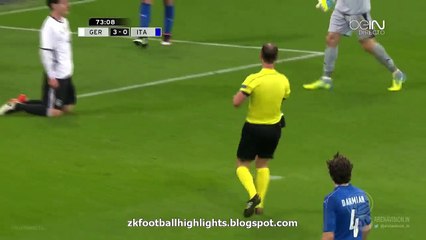 4-0 Mesut Oezil Penalty Goal HD - Germany 4-0 Italy - Friendly 29.03.2016 HD