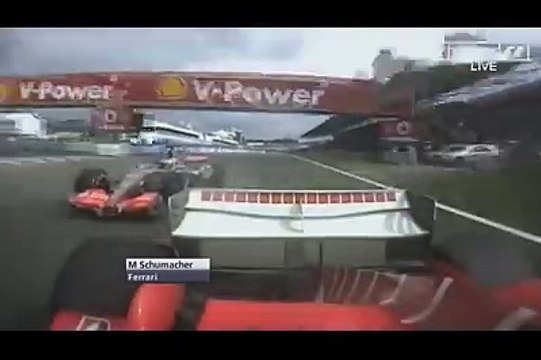 Pedro de la Rosa vs Michael Schumacher