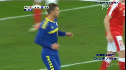 Switzerland 0-2 Bosnia & Herzegovina – Highlights 29/03/2016 HD