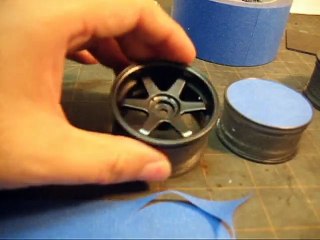 RC E36 BMW Project build Part 2 Time Arrack Wheel