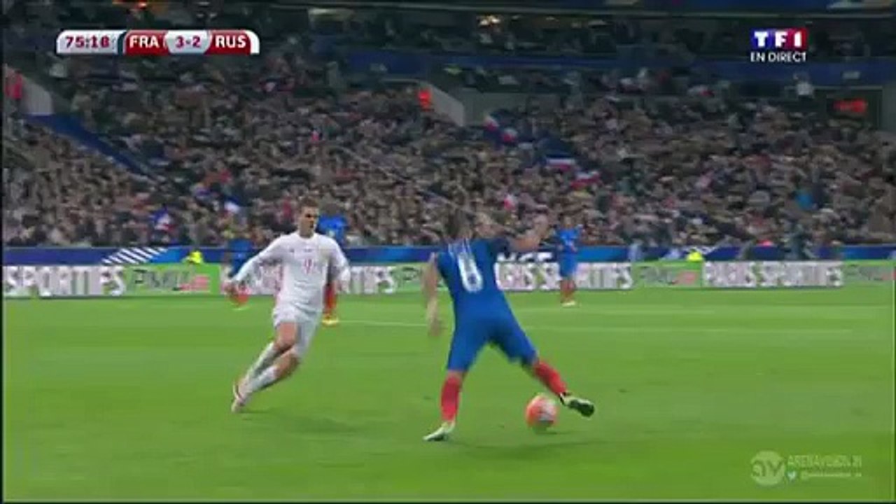 Kingsley Coman Goal - France 4-2 Russia - 29-03-2016 - Video Dailymotion