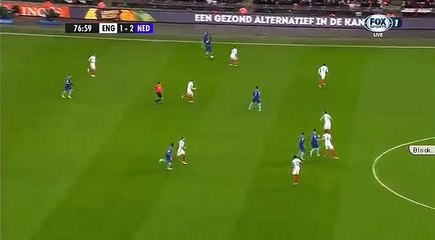 England 1-2 Netherlands