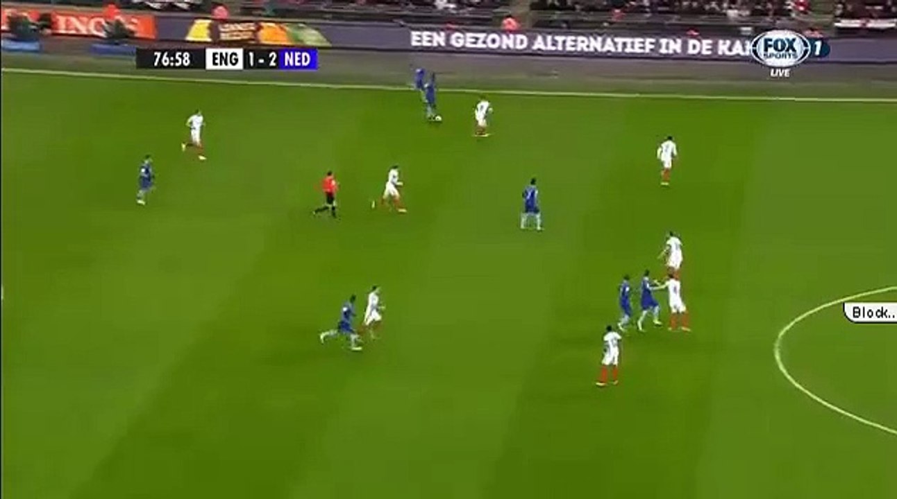 England 1-2 Netherlands  HD