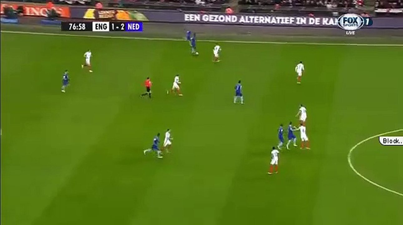 England 1-2 Netherlands  HD