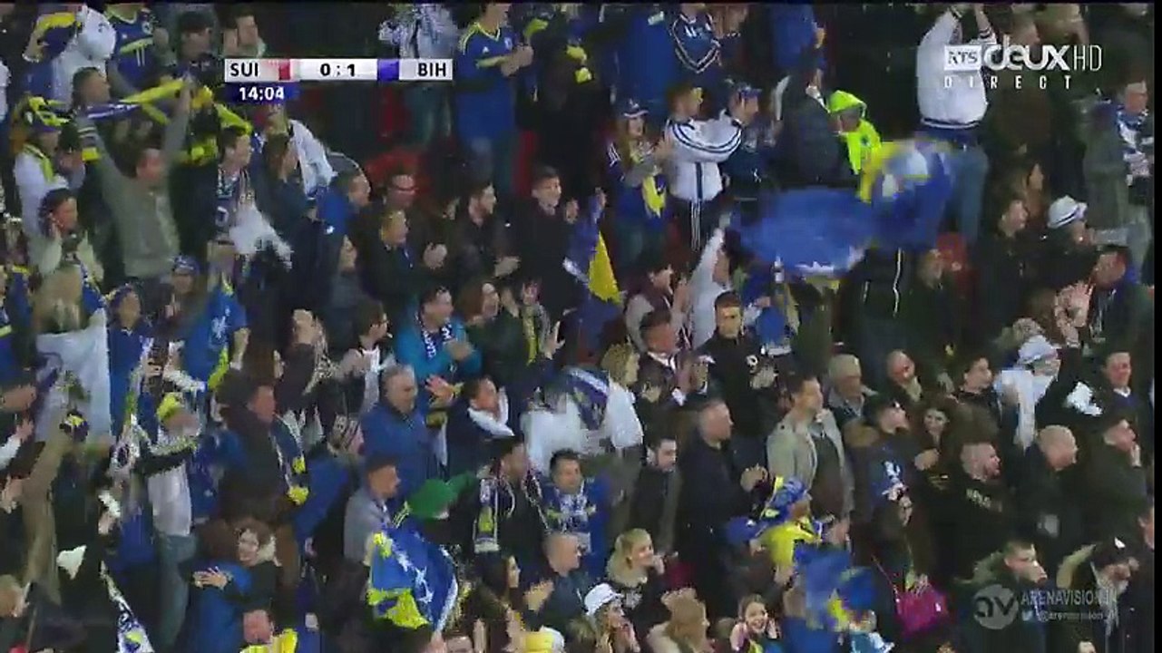Switzerland vs Bosnia-Herzegovina Video Highlights - All Goals