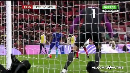 Vincent Janssen Goal - England 1 - 1 Netherlands - 29-03-2016