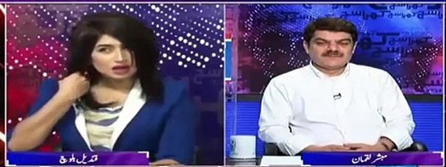 Khara Sach got Muted many Times during Qandeel Baloch Live Interview