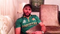 Shahid Afridi ☆ A Very Special Surprising Message of Shahid Khan Afridi