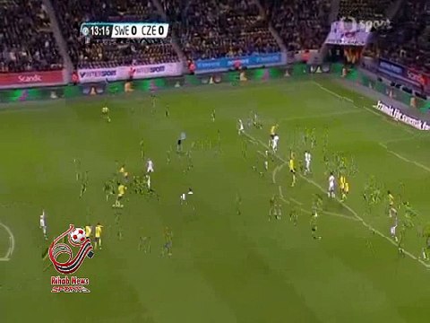 اهداف مباراة ( السويد 1-1 التشيك ) مباراة ودية