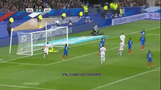 Aleksandr Kokorin 2:1 Goal - France - Russia - 29/03/2016