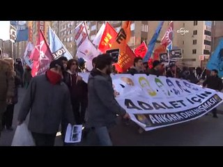 Ali İsmail Korkmaz davası için kalabalık bir grup adliyeye geldi