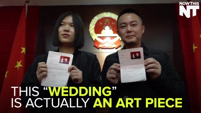 Two Strangers Get Married For 48 Hours For Chinese Performance Art Piece