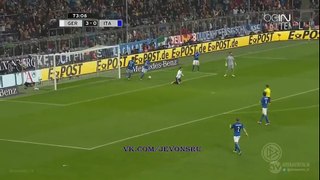 Mesut Özil 4:0 Goal - Germany - Italy - 29/03/2016