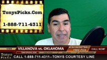 Oklahoma Sooners vs. Villanova Wildcats Free Pick Prediction NCAA College Basketball Odds Preview 4-2-2016