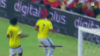 Carlos Bacca 1:0 goal - Colombia - Ecuador - 29/03/2016