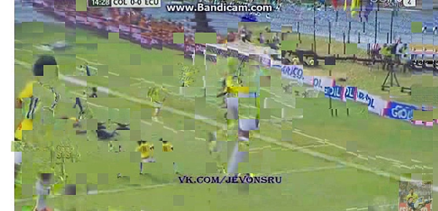 Carlos Bacca 1:0 goal - Colombia - Ecuador - 29/03/2016