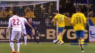 Goals and Highlights - Sweden 1-1 Czech Republic - 29/03/16
