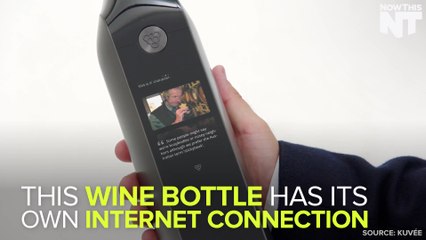 Smart Wine Bottle Keeps Wine Fresh For Longer