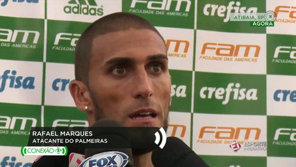 Rafael Marques fala sobre ser reserva no Palmeiras