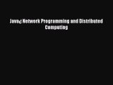 Read Java¿ Network Programming and Distributed Computing PDF Free